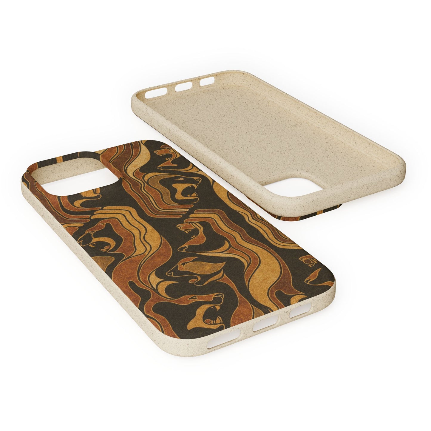 Wooden Wolves of Night - Biodegradable Case