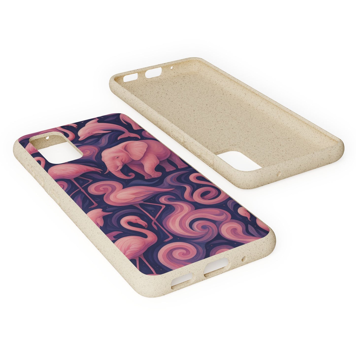 Pink Animalia - Biodegradable Case