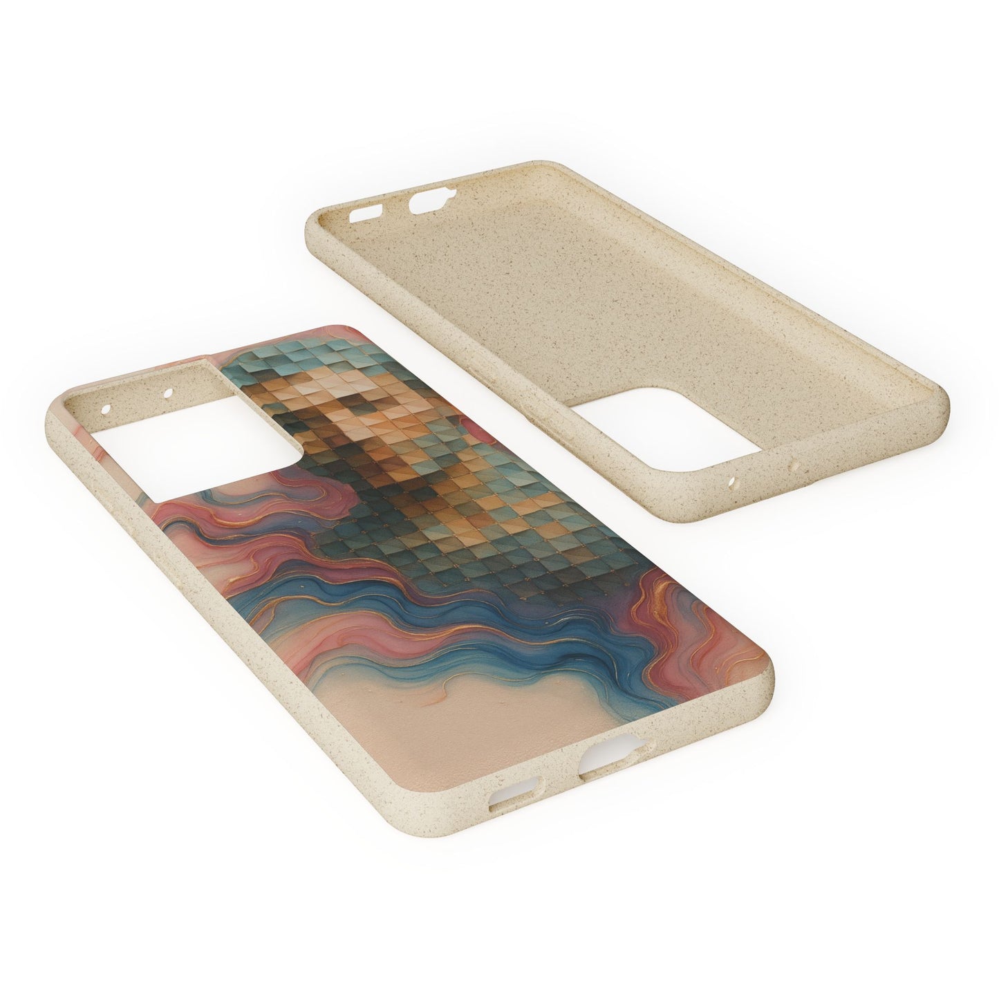 Mosaic Dreams & Liquid Flow - Biodegradable Case