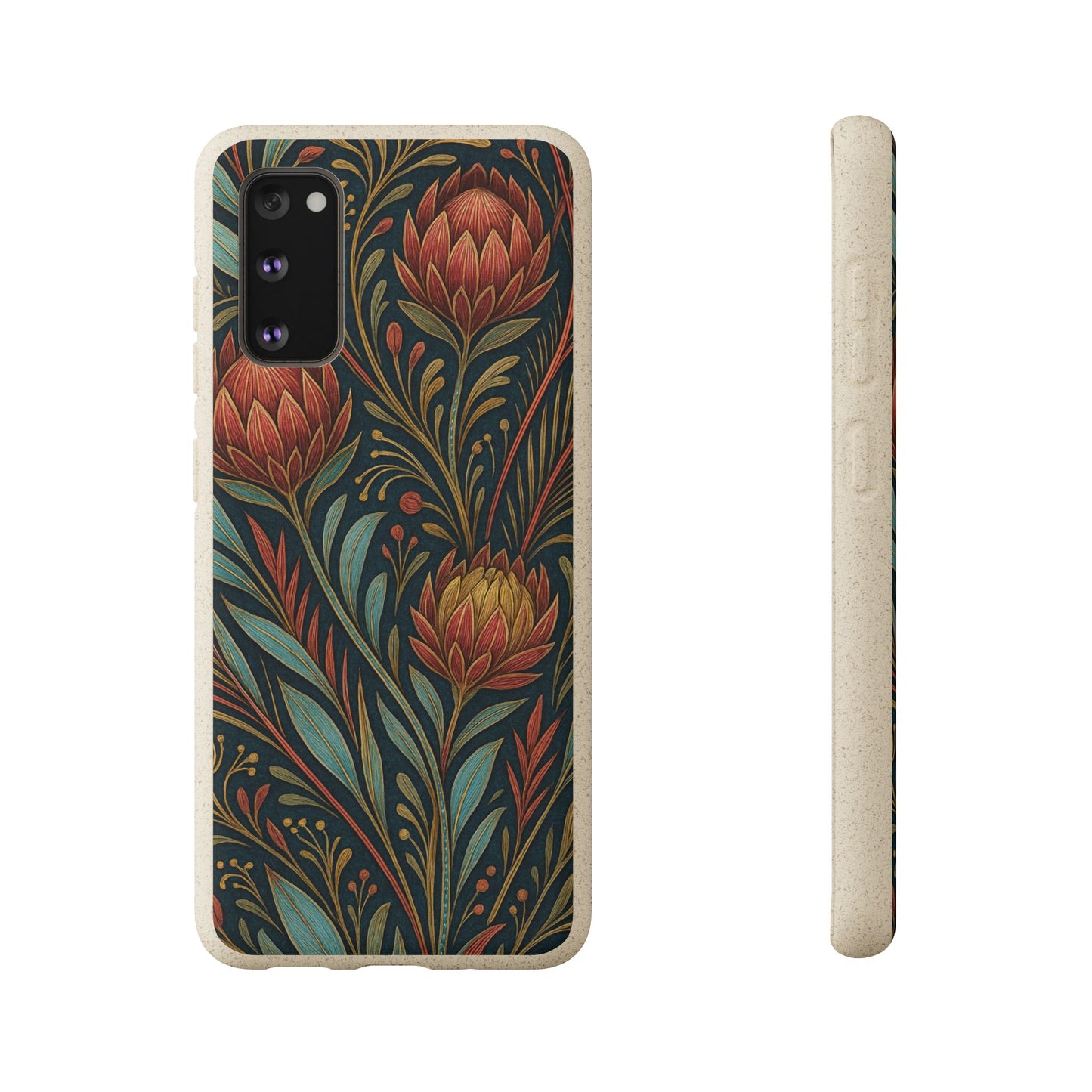 Sunburst Royal Flowers - Biodegradable Case