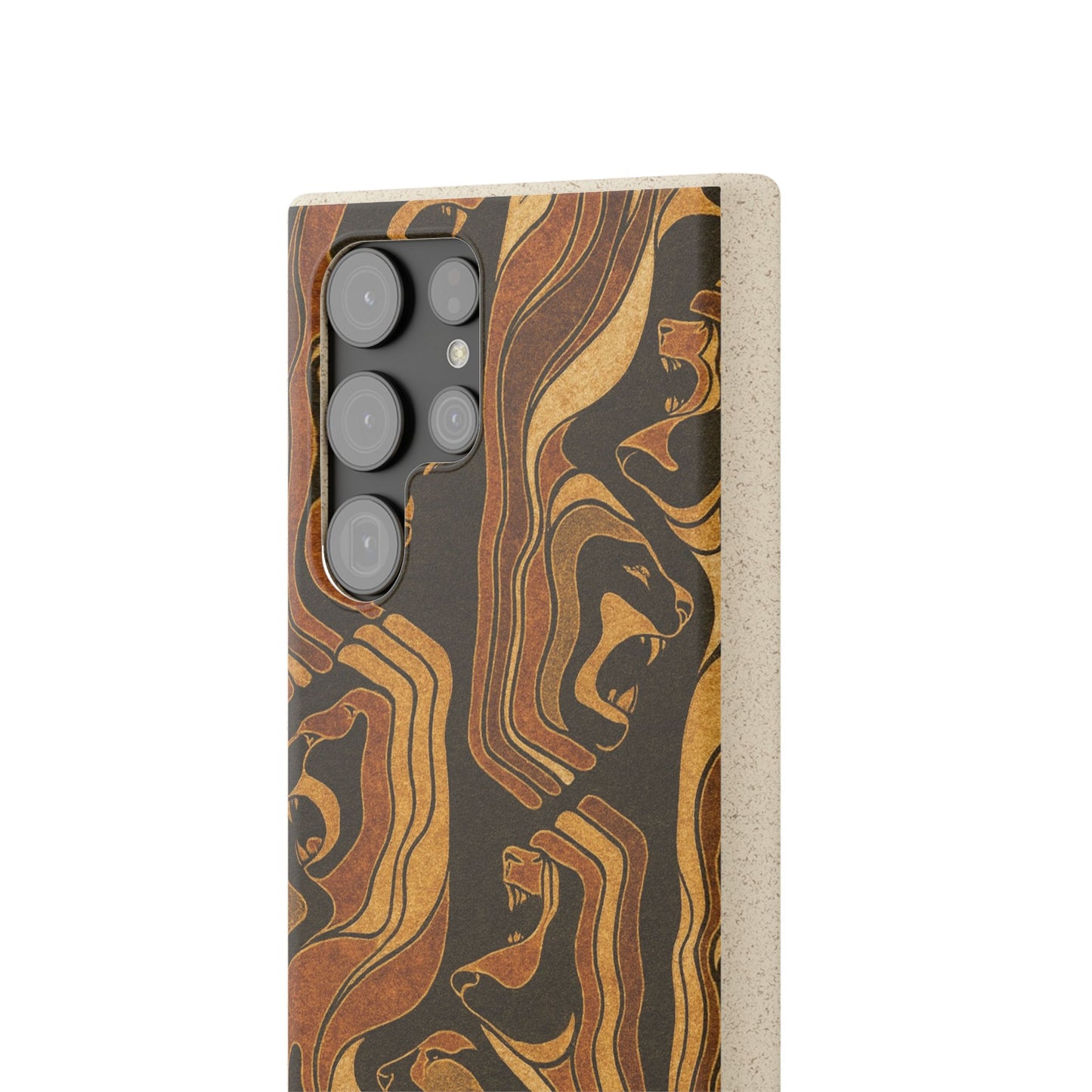 Wooden Wolves of Night - Biodegradable Case
