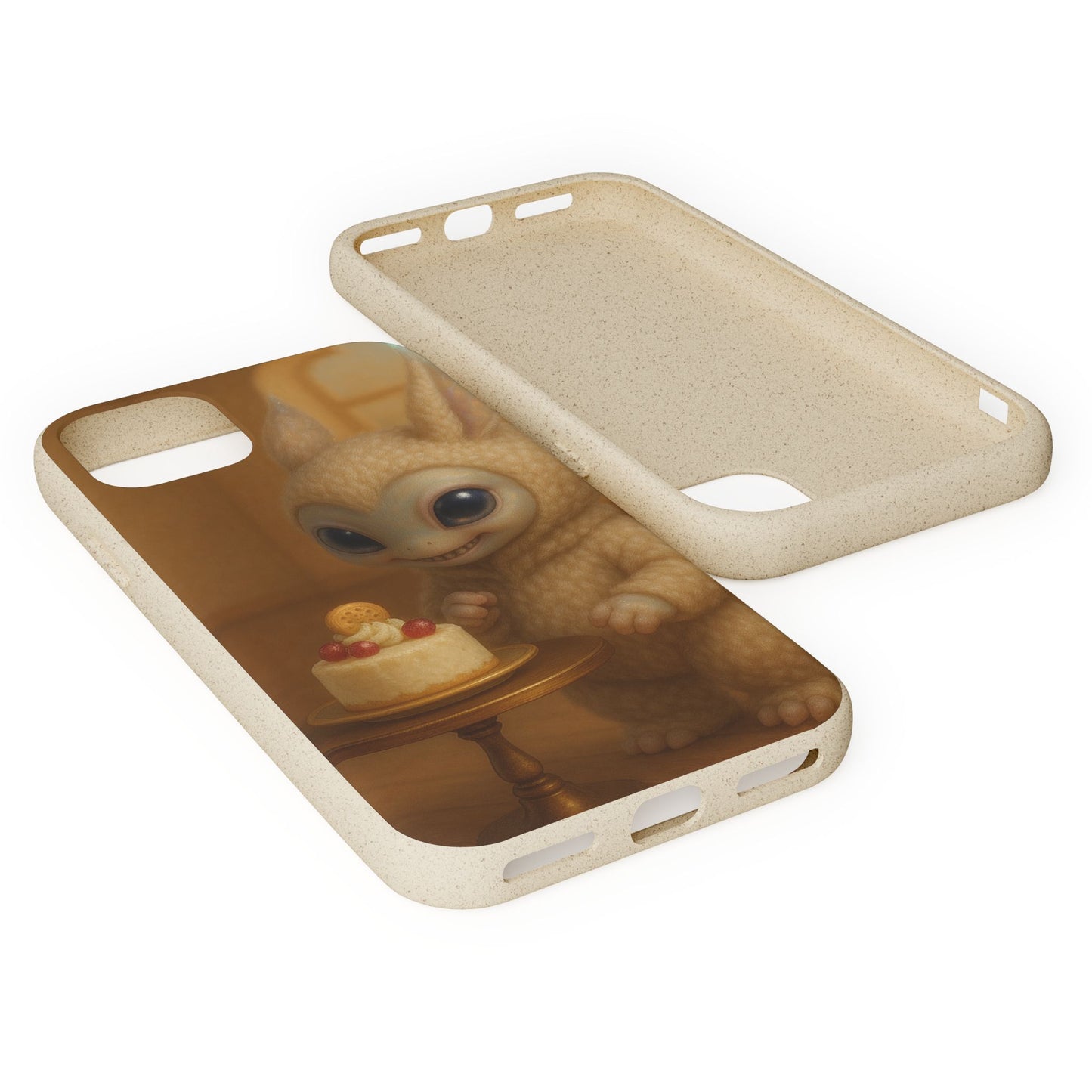 Toy Aliens Love Cake - Biodegradable Case