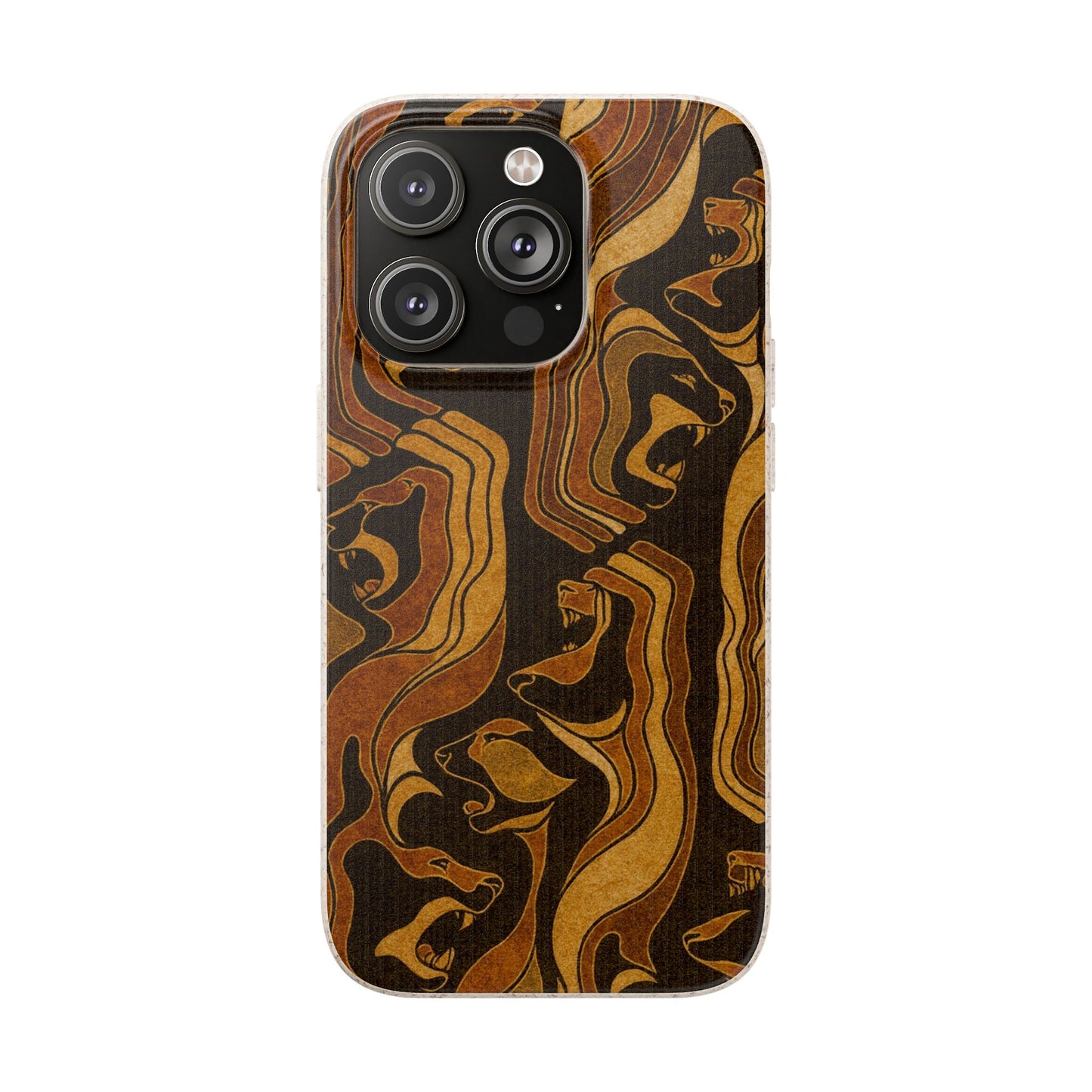 Wooden Wolves of Night - Biodegradable Case