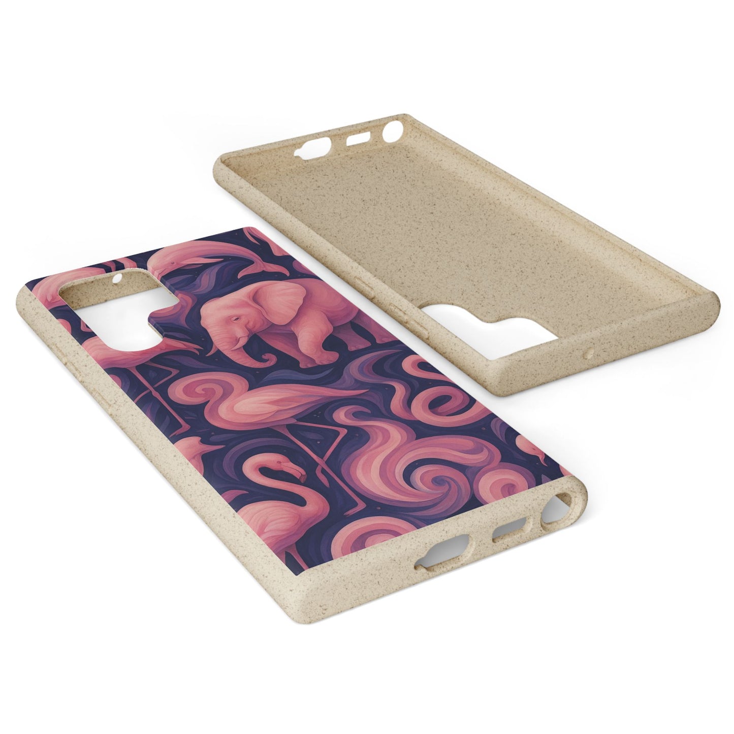 Pink Animalia - Biodegradable Case