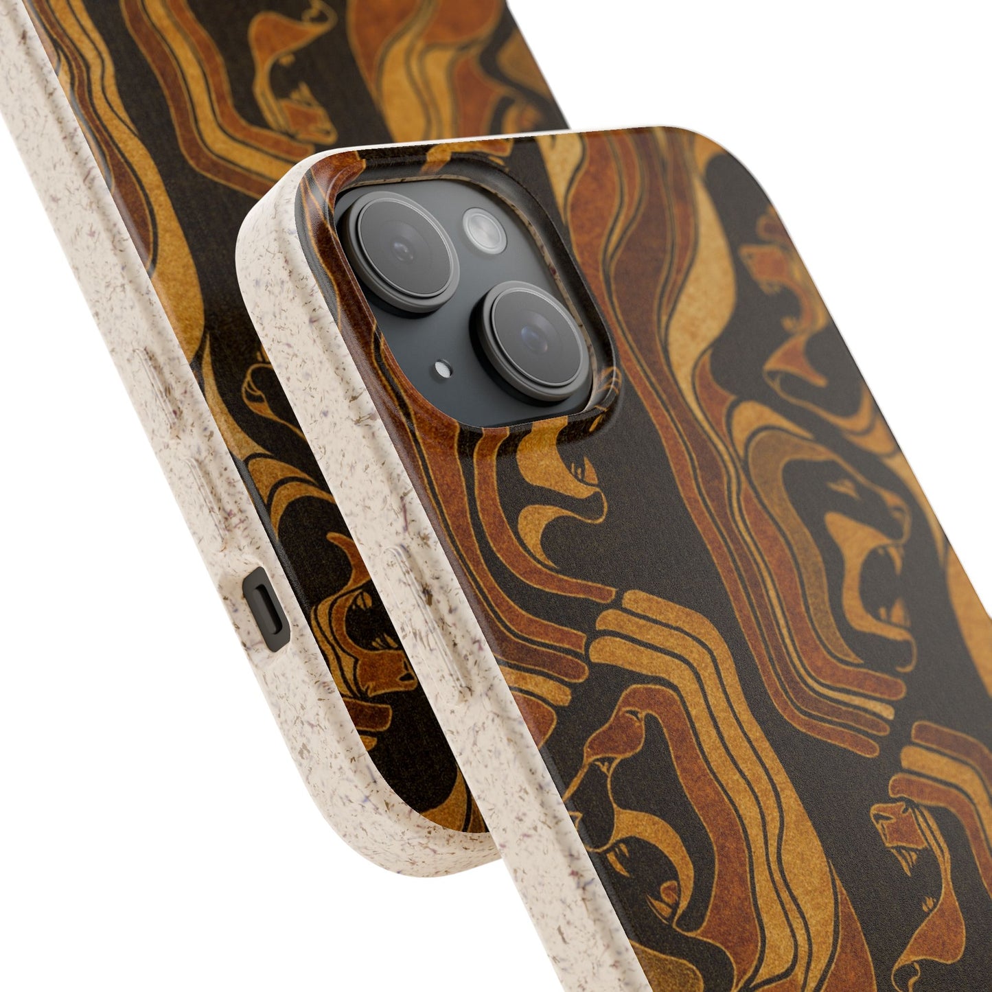 Wooden Wolves of Night - Biodegradable Case