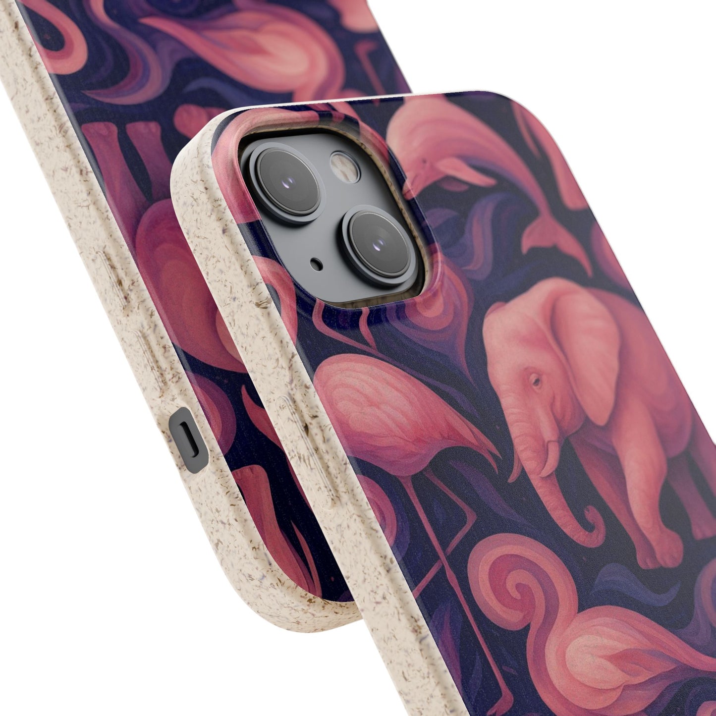 Pink Animalia - Biodegradable Case