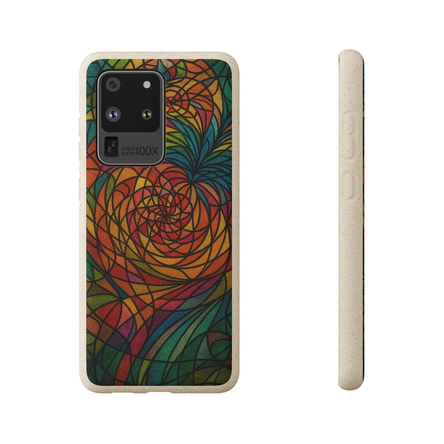 Stained Glass Abstract - Biodegradable Case