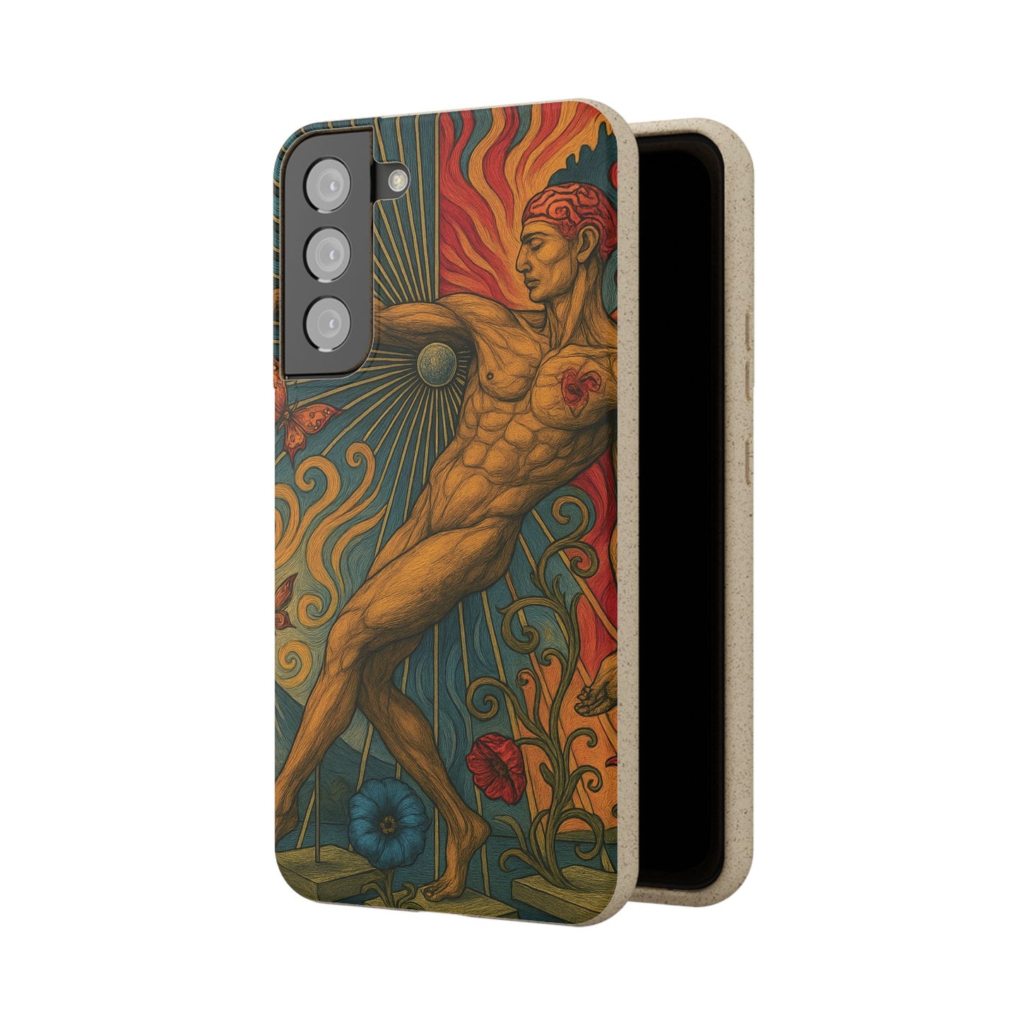 Mind, Spirit & Art - Biodegradable Case