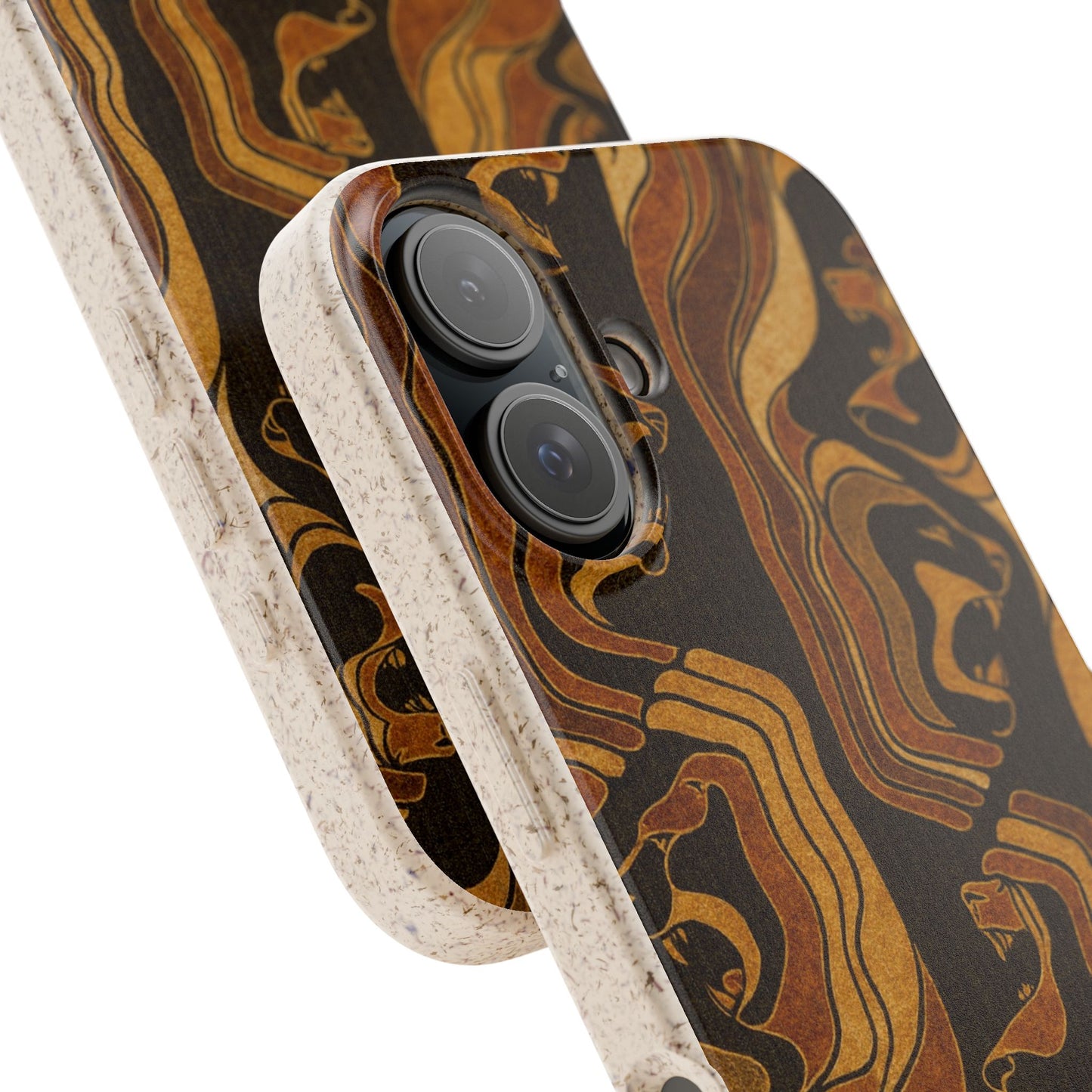 Wooden Wolves of Night - Biodegradable Case