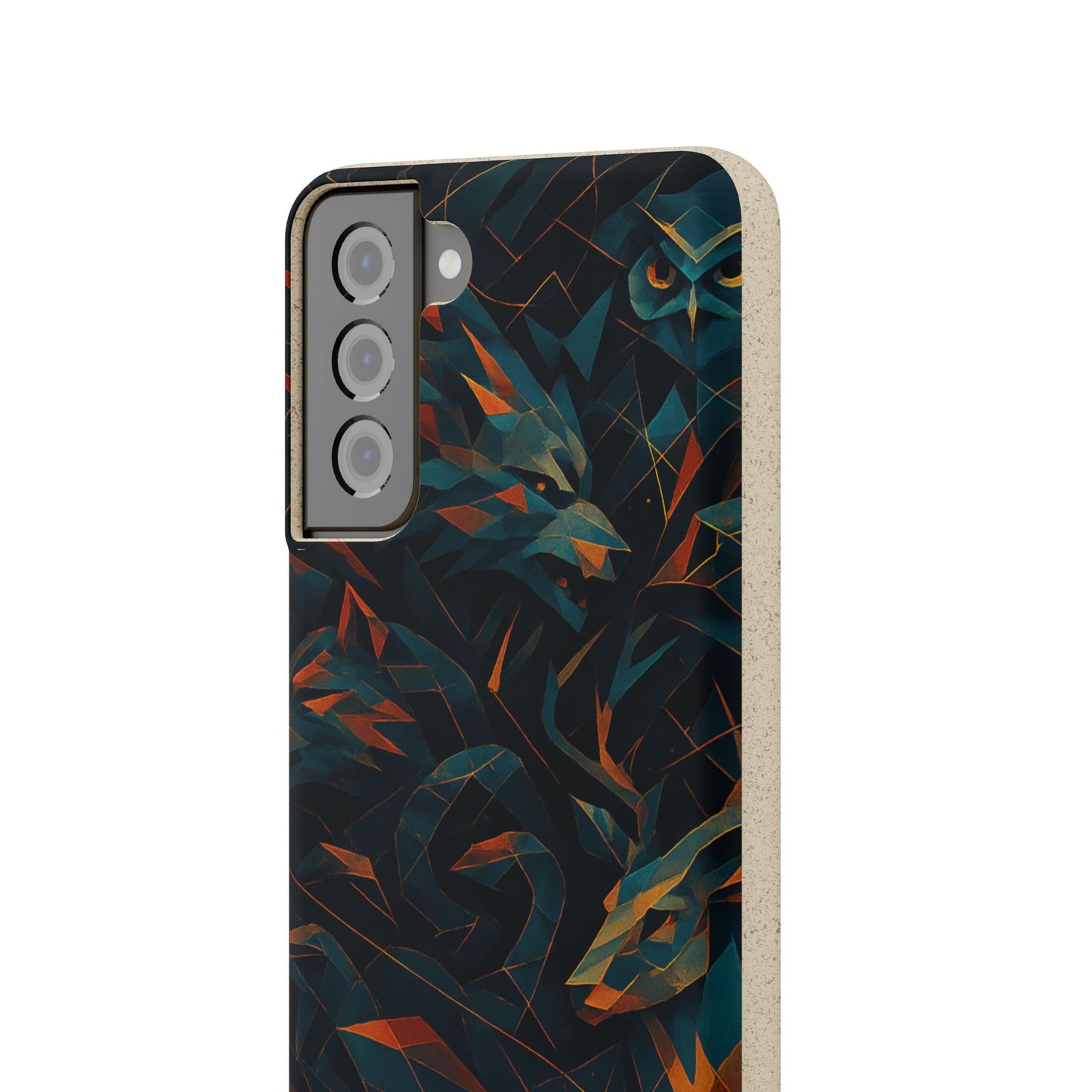 Geometric Shadow Animals - Biodegradable Case