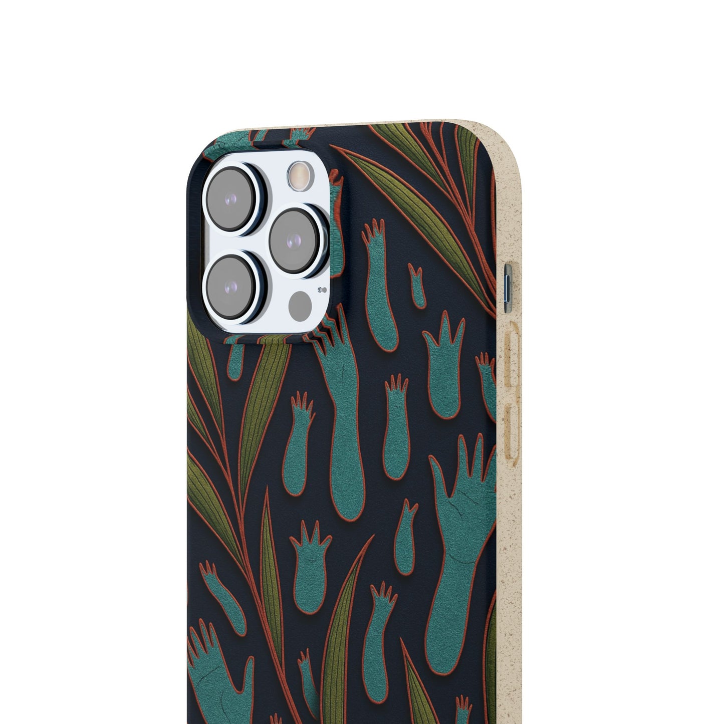 Handprints and Foliage - Biodegradable Case