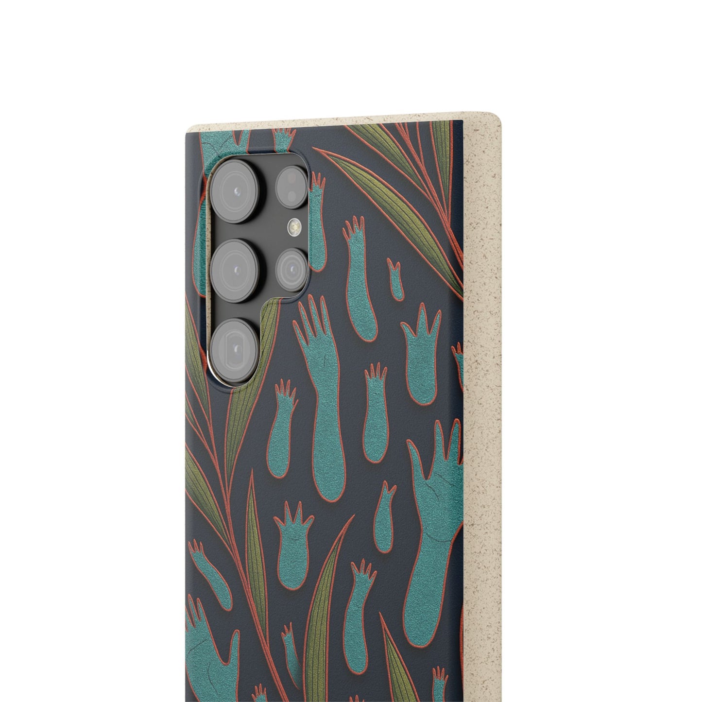 Handprints and Foliage - Biodegradable Case