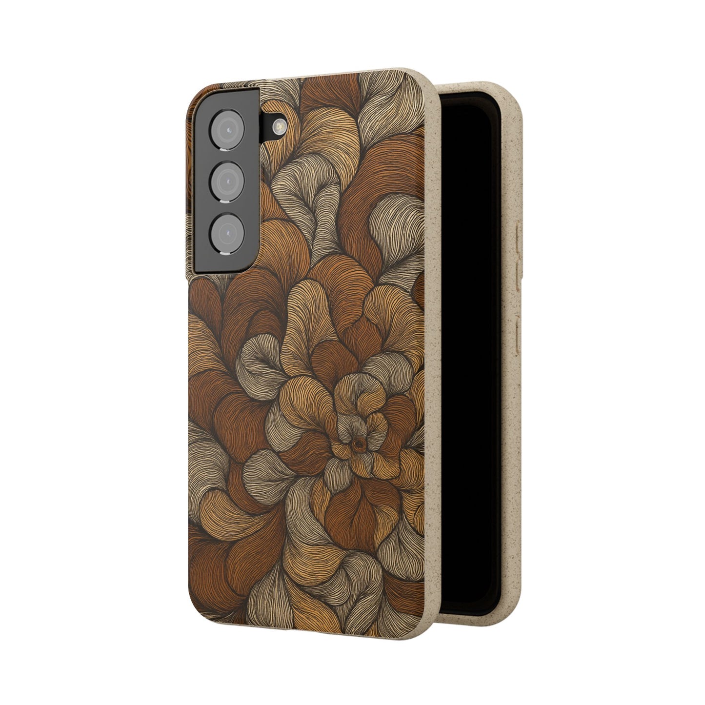 Earthy Mushroom Pedals - Biodegradable Case