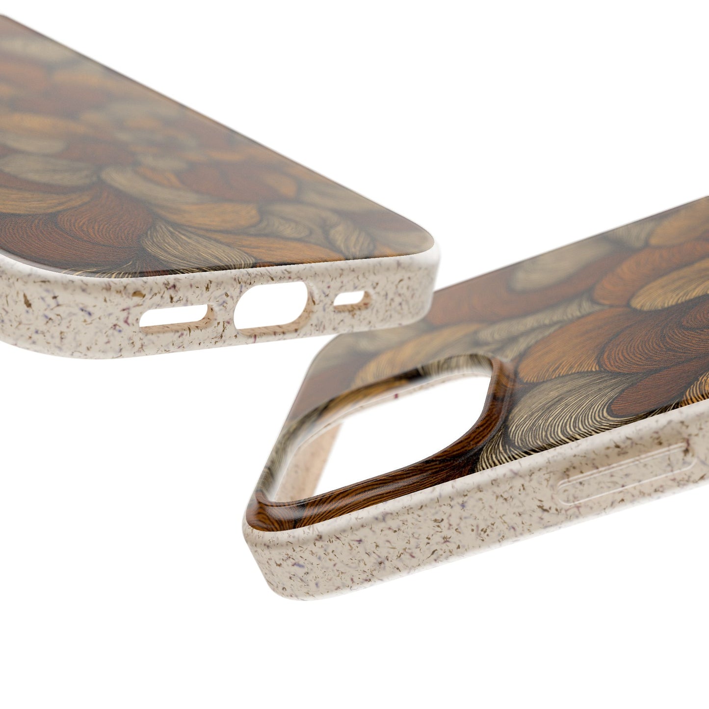 Earthy Mushroom Pedals - Biodegradable Case