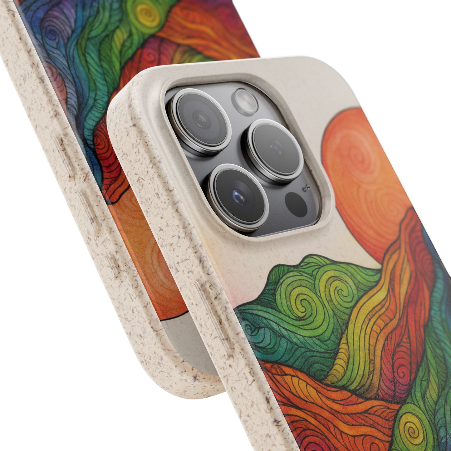 Watercolor Nature - Biodegradable Case