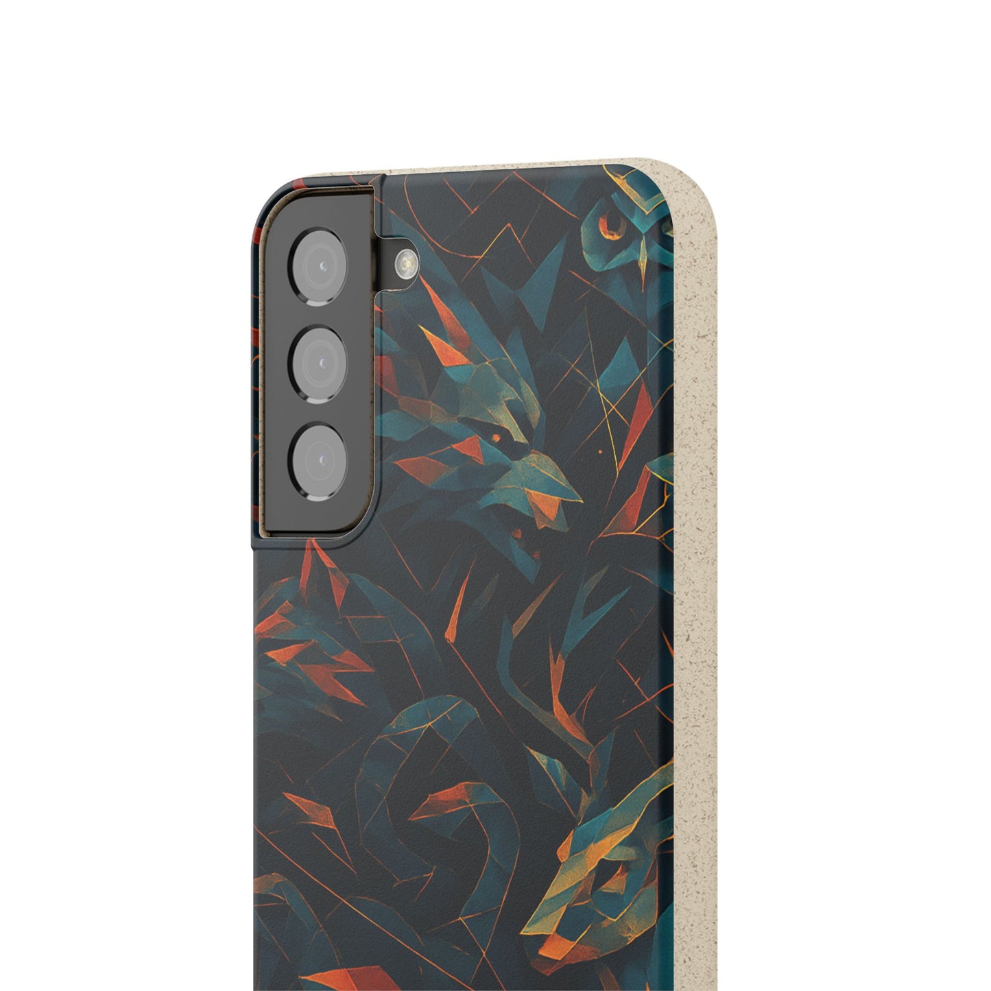 Geometric Shadow Animals - Biodegradable Case