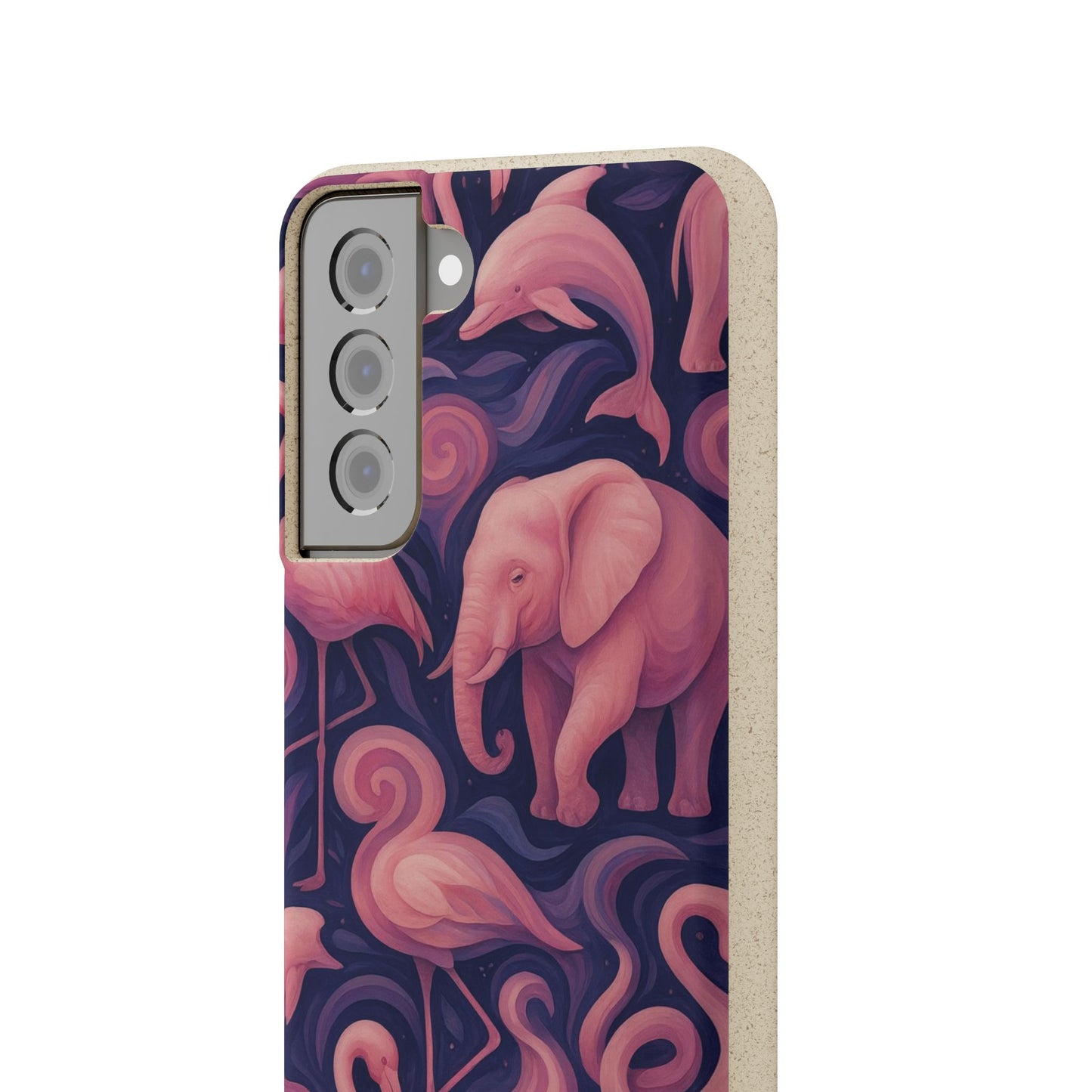 Pink Animalia - Biodegradable Case