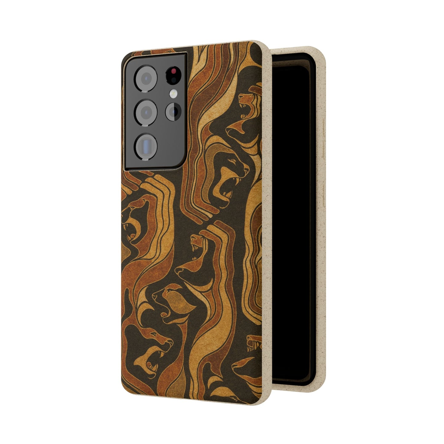 Wooden Wolves of Night - Biodegradable Case