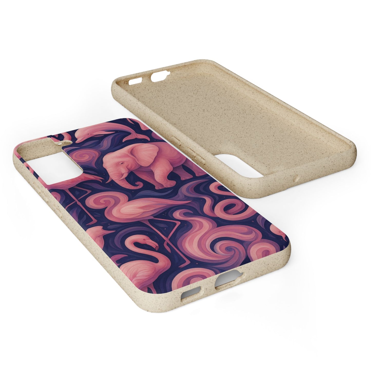 Pink Animalia - Biodegradable Case