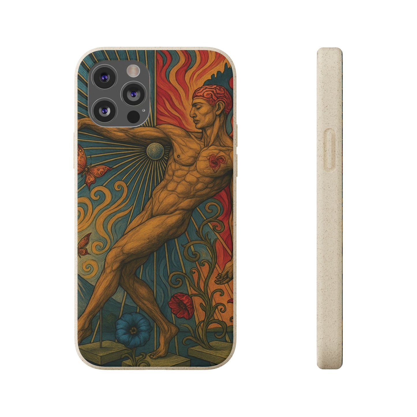 Mind, Spirit & Art - Biodegradable Case