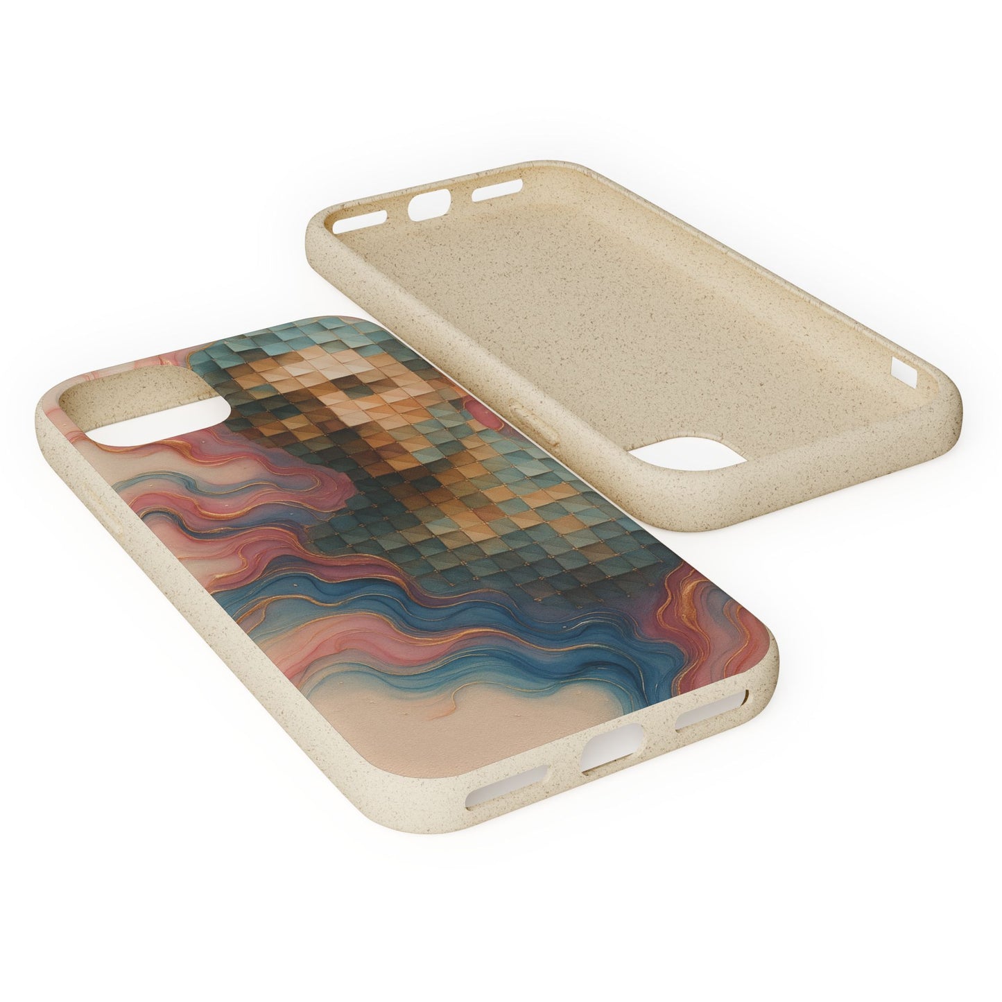 Mosaic Dreams & Liquid Flow - Biodegradable Case