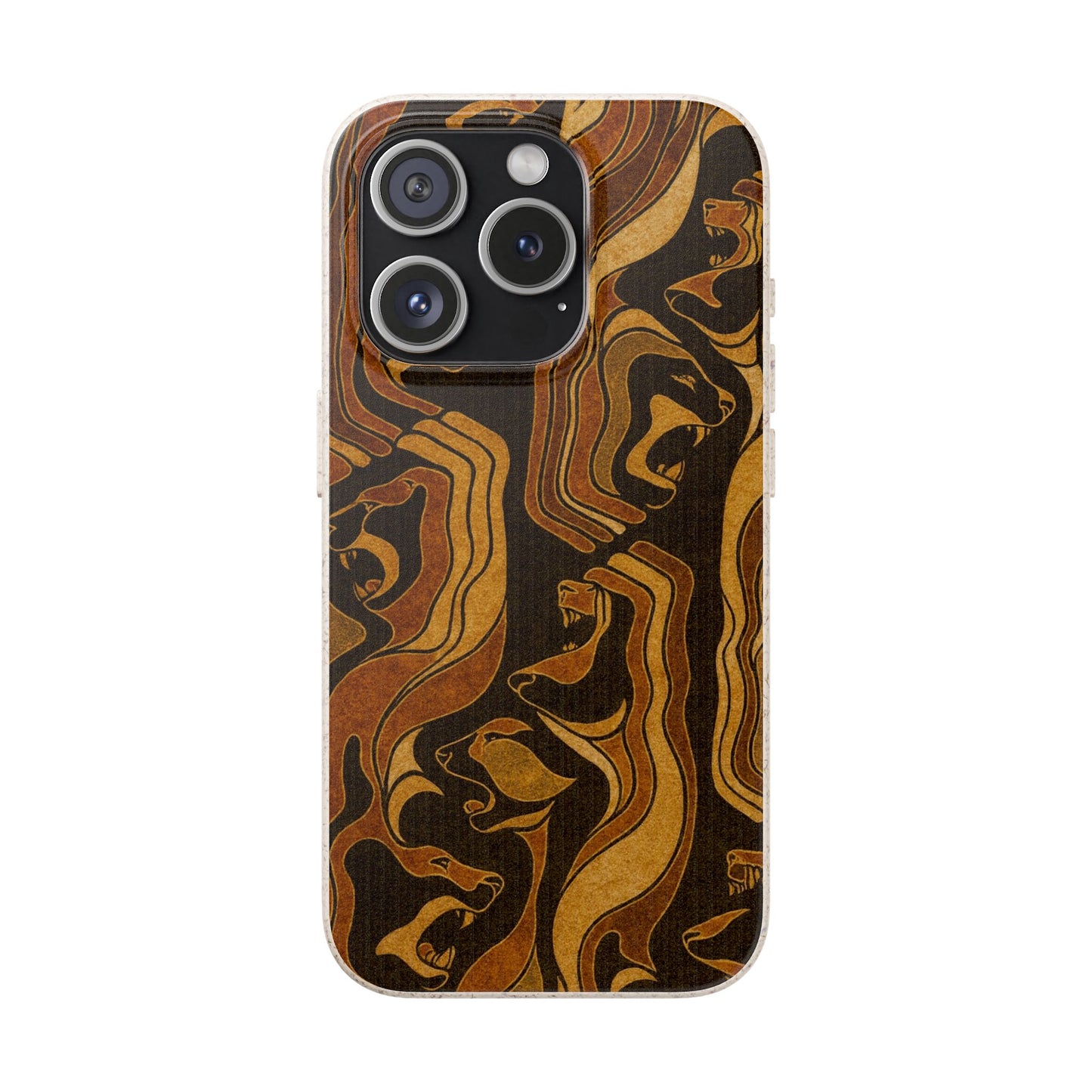 Wooden Wolves of Night - Biodegradable Case