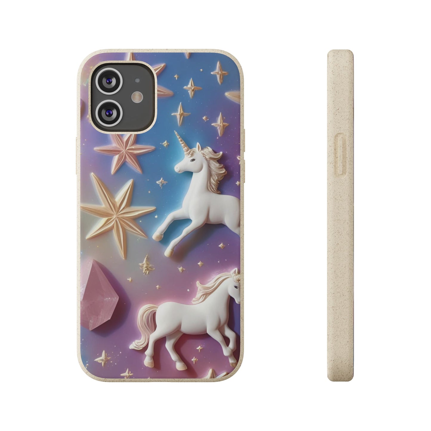 Unicorns & Gems - Biodegradable Case