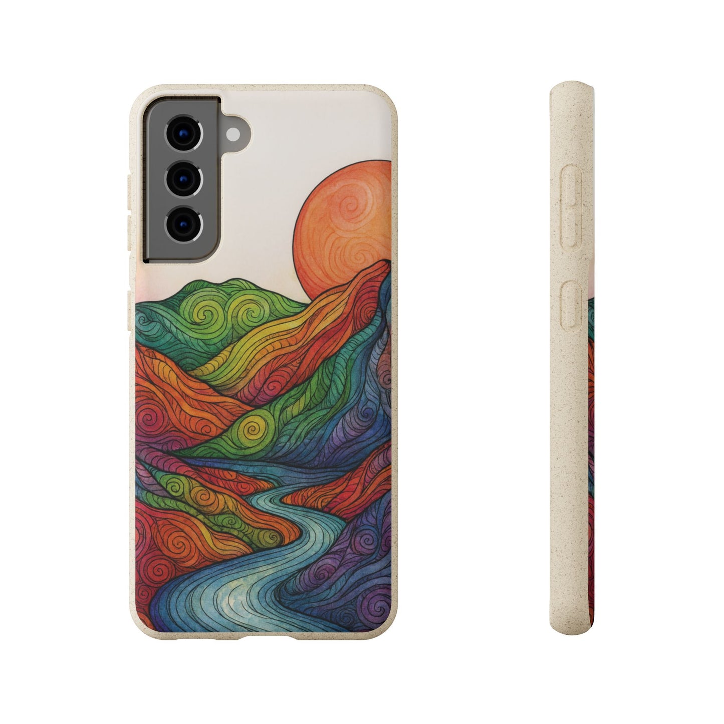 Watercolor Nature - Biodegradable Case