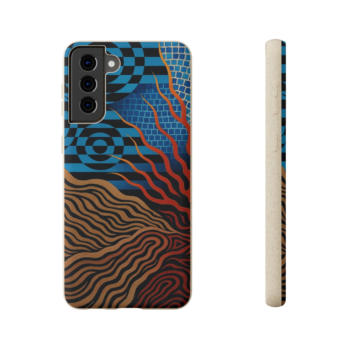 Disco Abstract Sunburst - Biodegradable Case