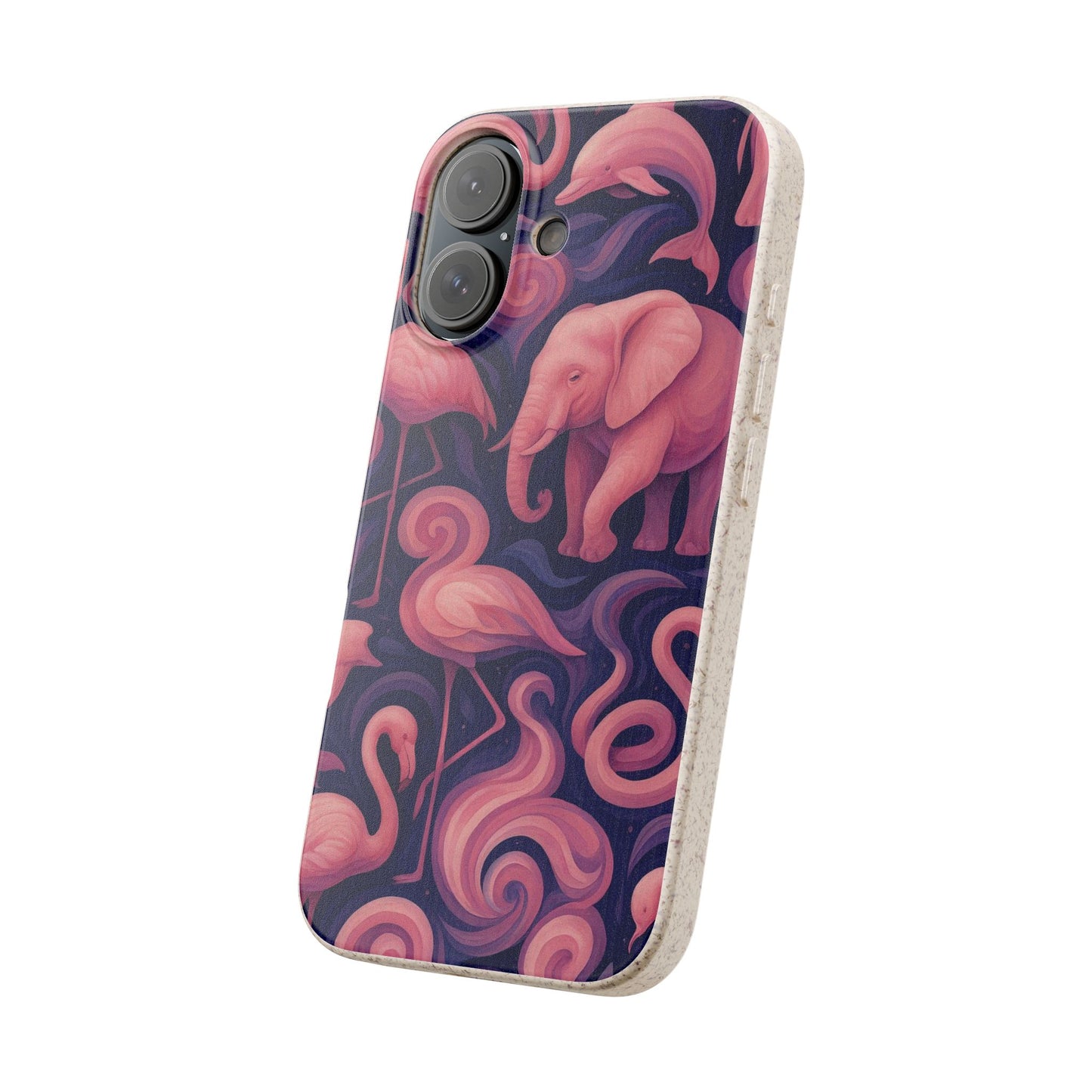 Pink Animalia - Biodegradable Case