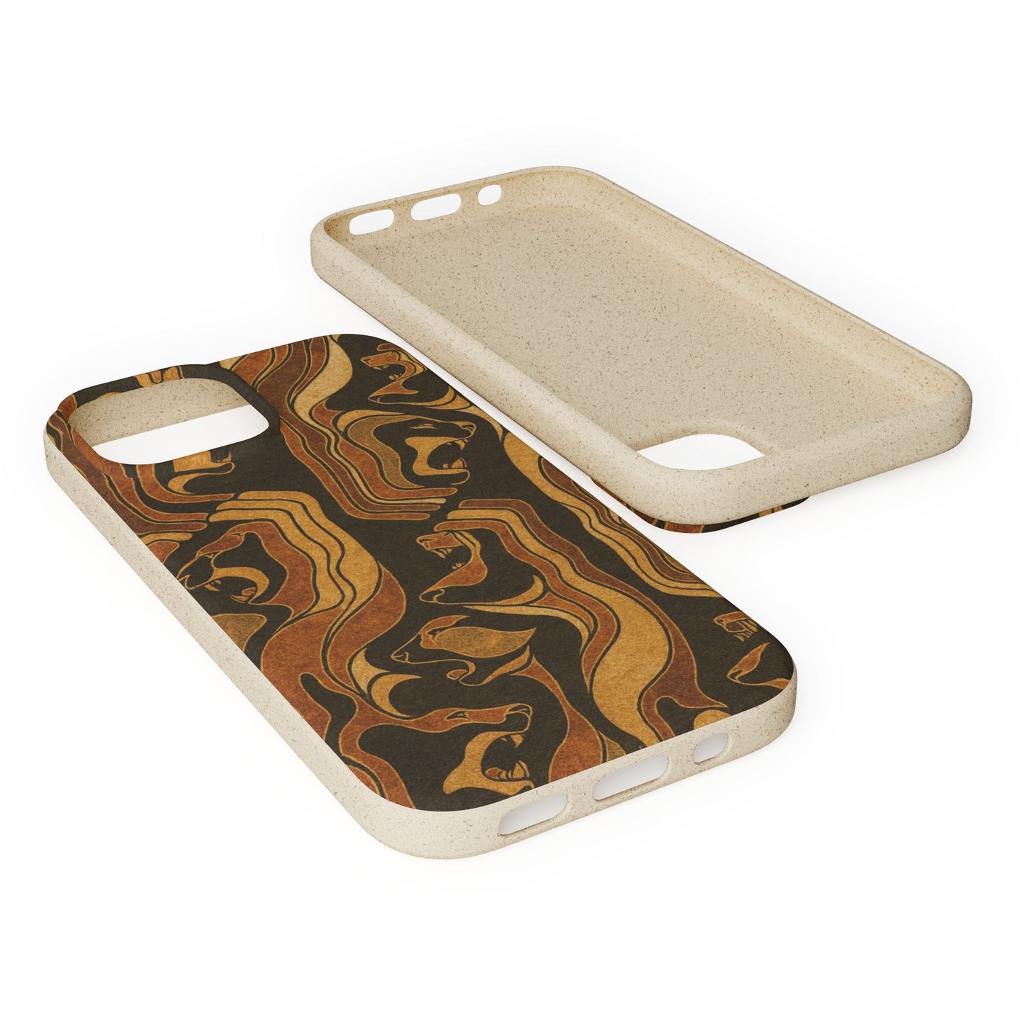 Wooden Wolves of Night - Biodegradable Case