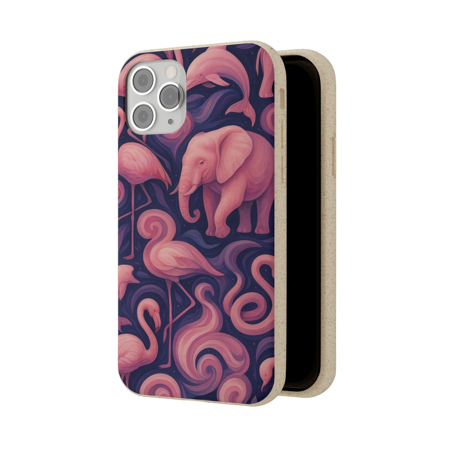 Pink Animalia - Biodegradable Case