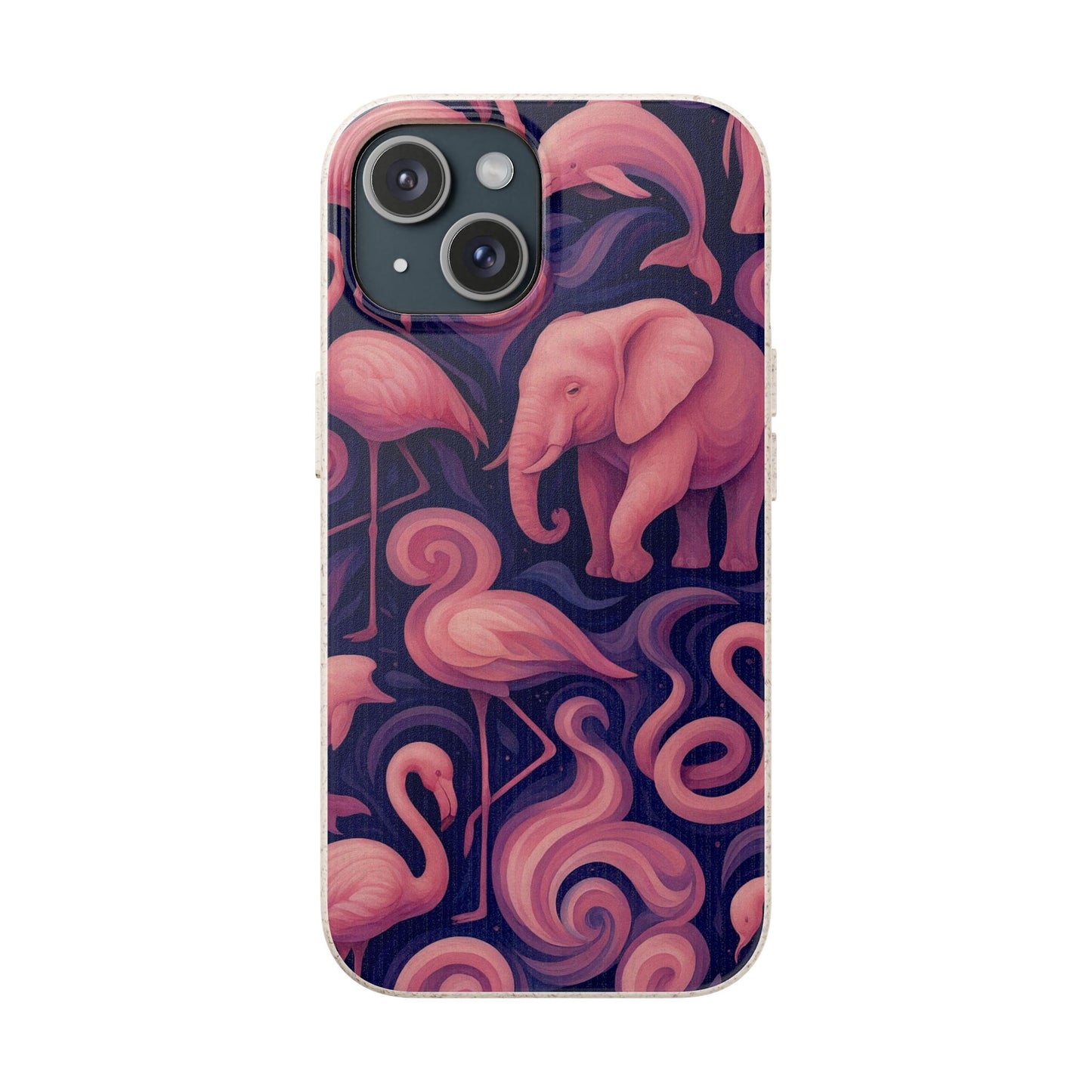 Pink Animalia - Biodegradable Case