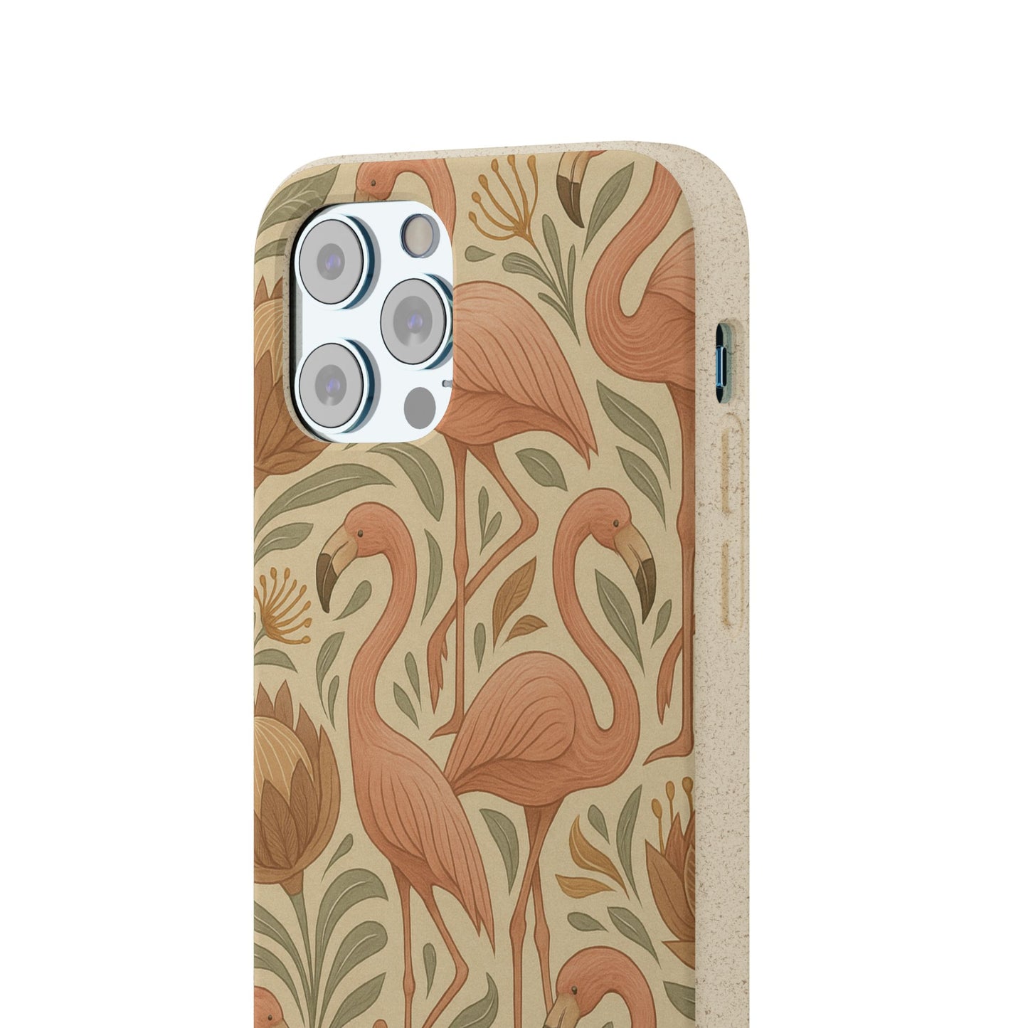 Eco-Natural Flamingo - Biodegradable Case