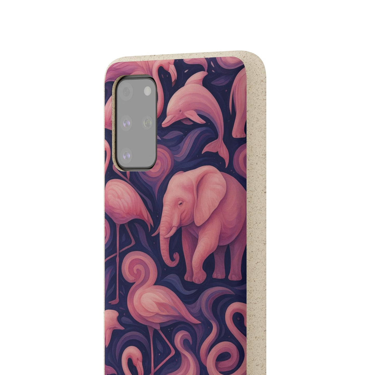 Pink Animalia - Biodegradable Case
