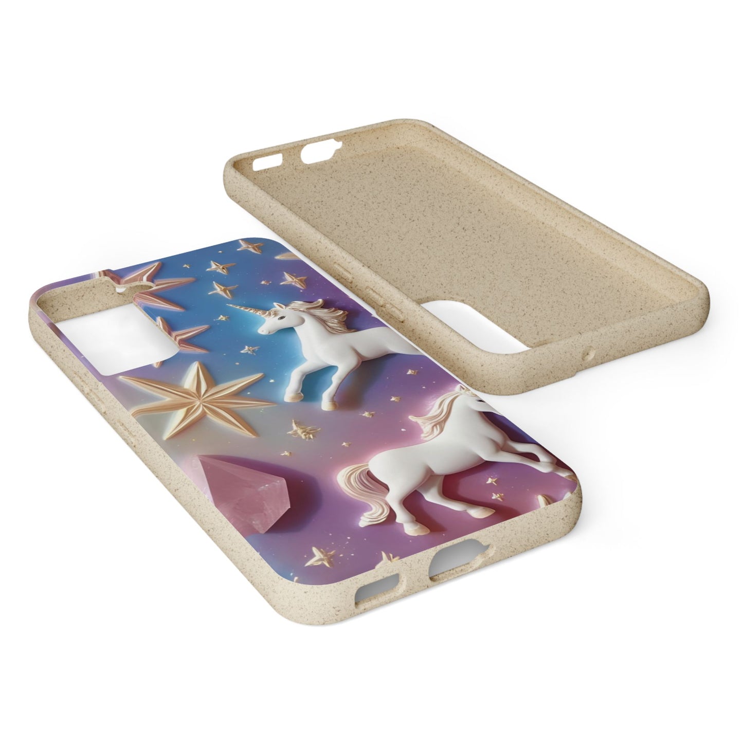Unicorns & Gems - Biodegradable Case