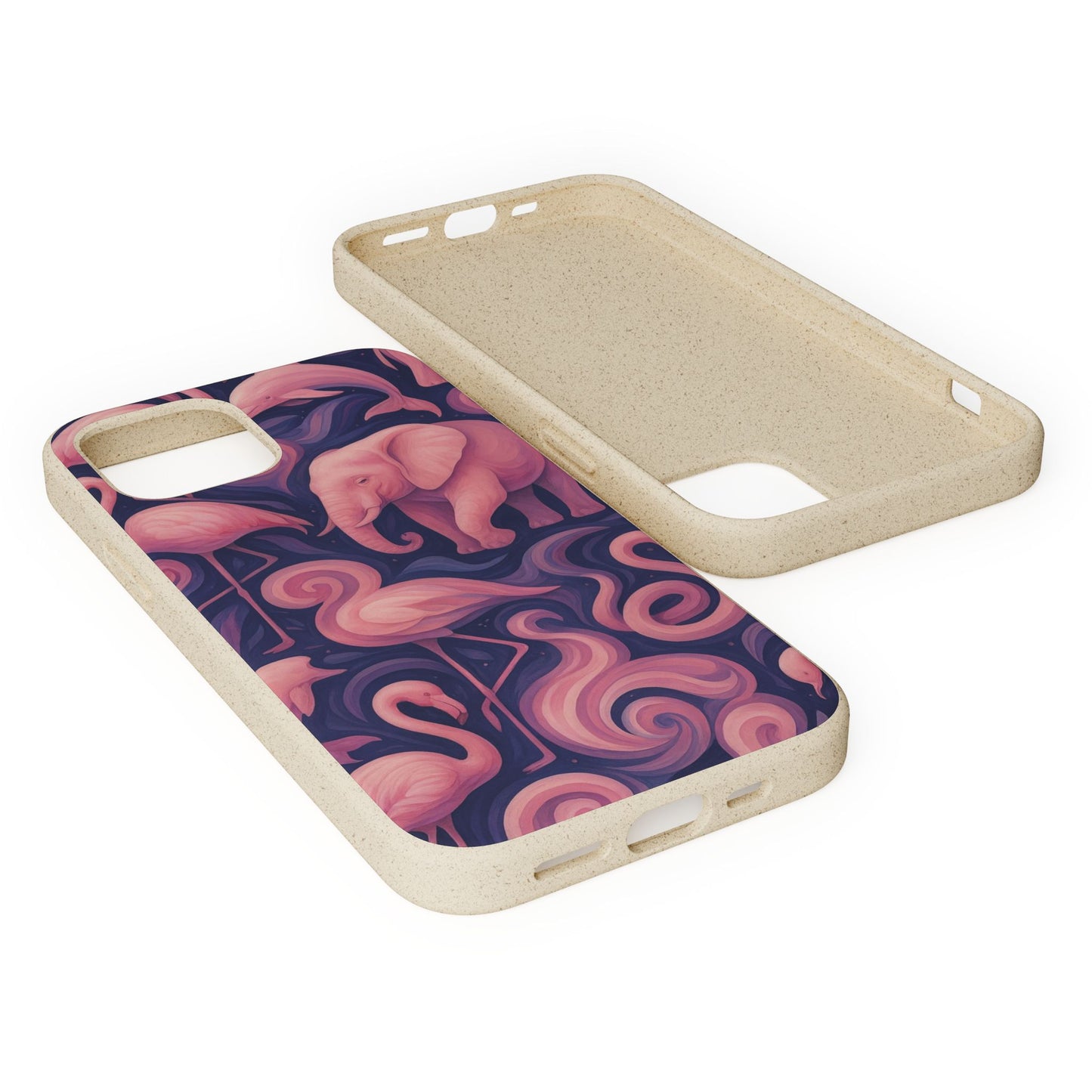 Pink Animalia - Biodegradable Case