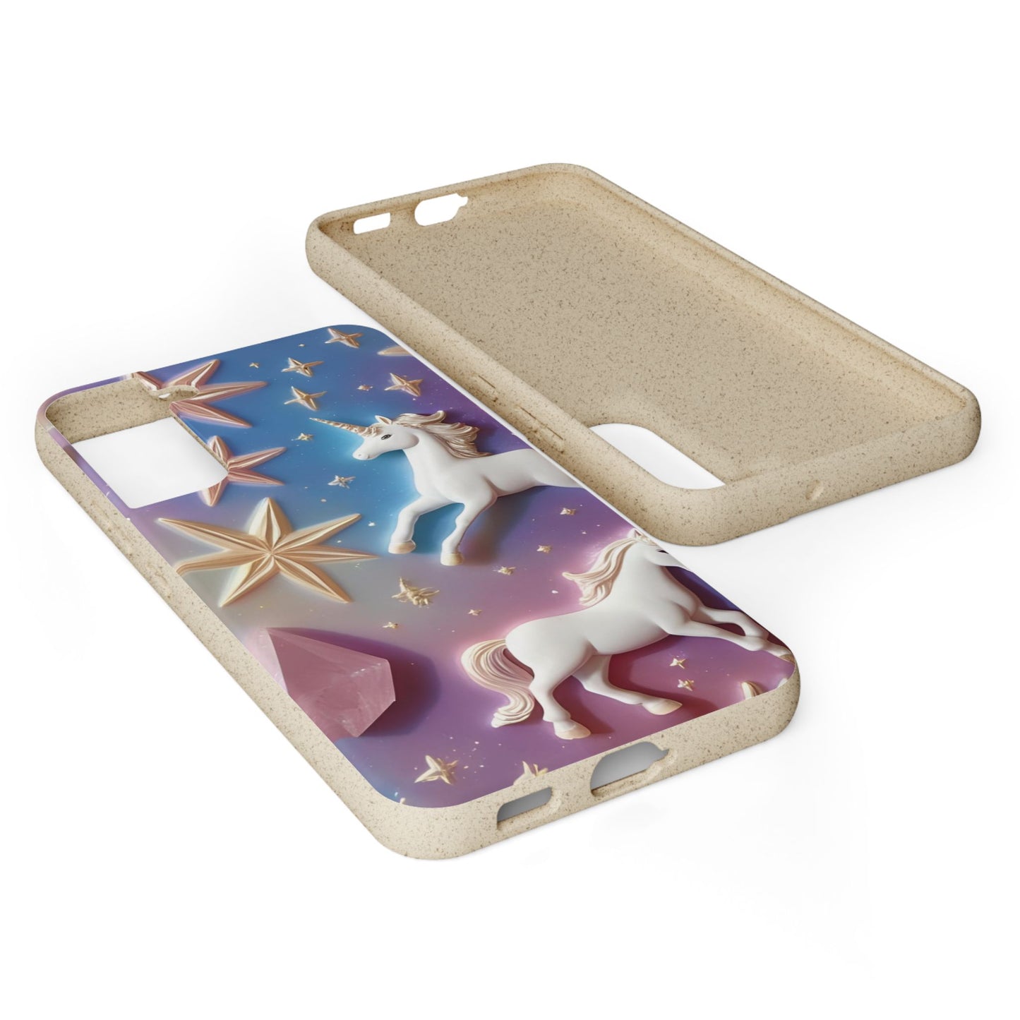 Unicorns & Gems - Biodegradable Case
