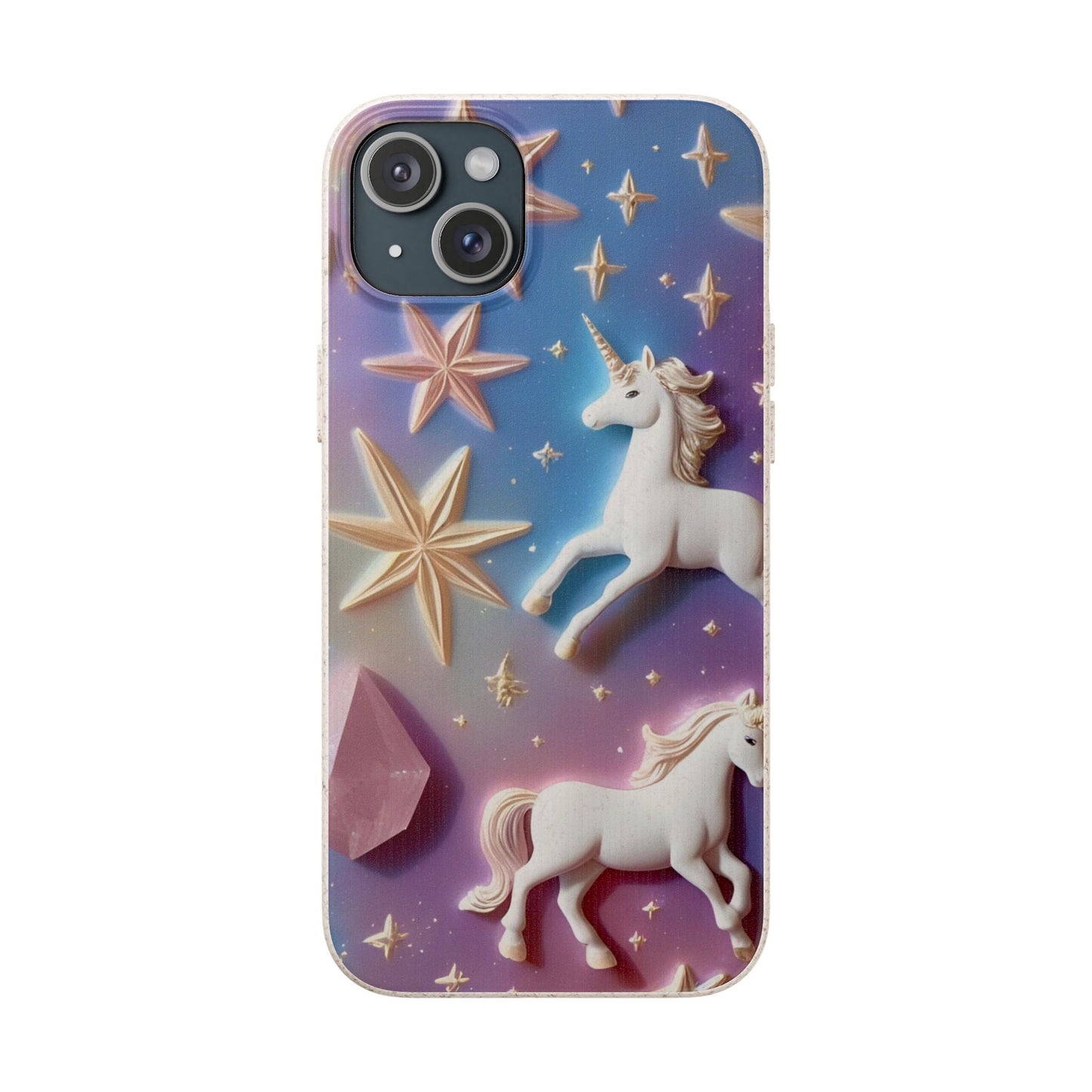 Unicorns & Gems - Biodegradable Case