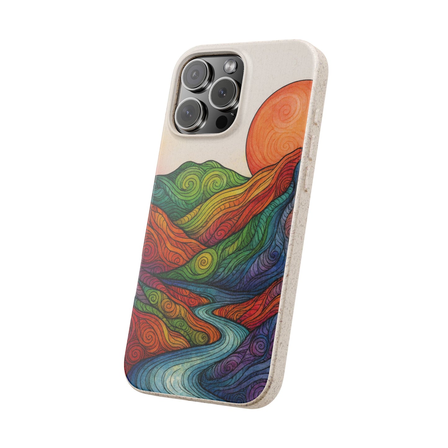 Watercolor Nature - Biodegradable Case