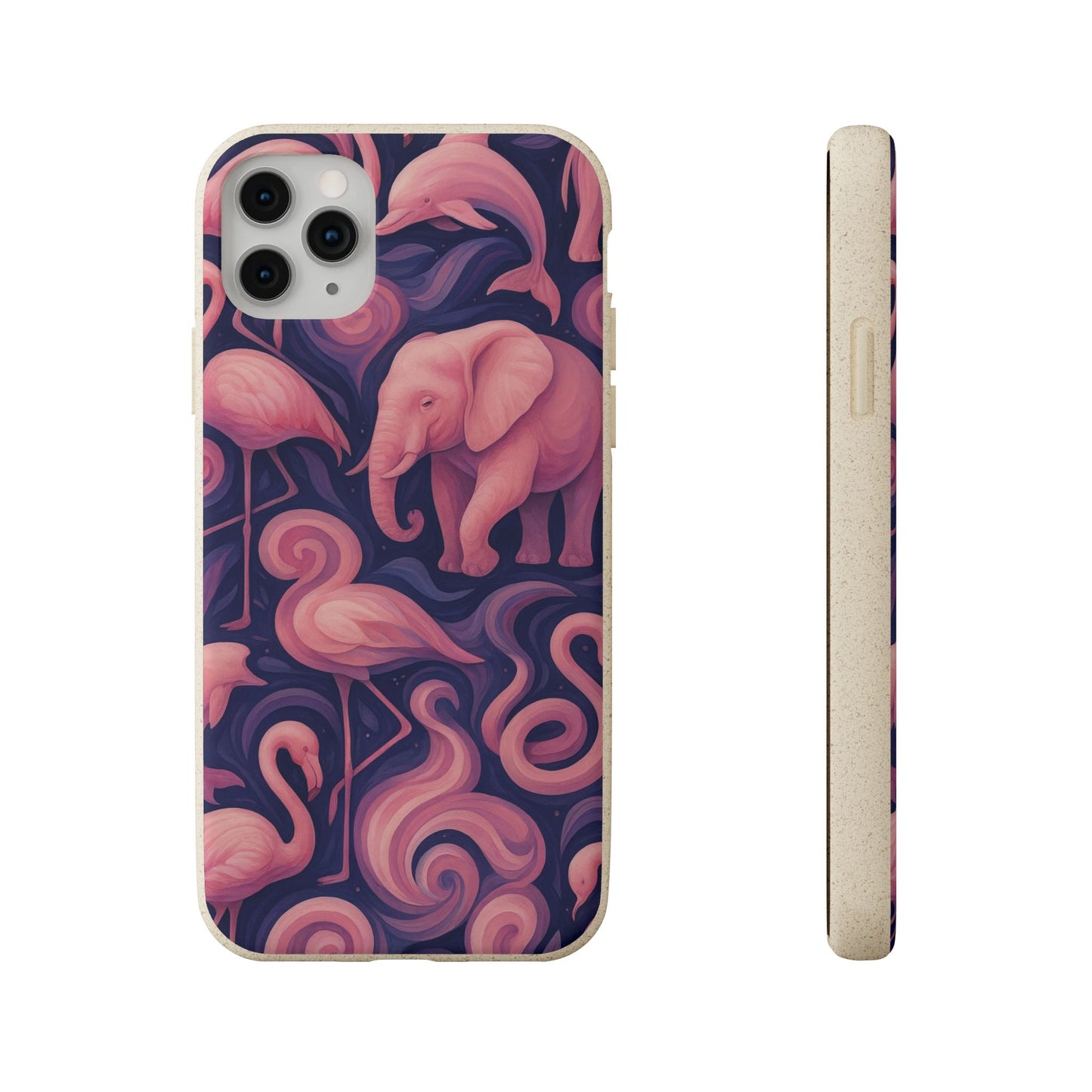 Pink Animalia - Biodegradable Case