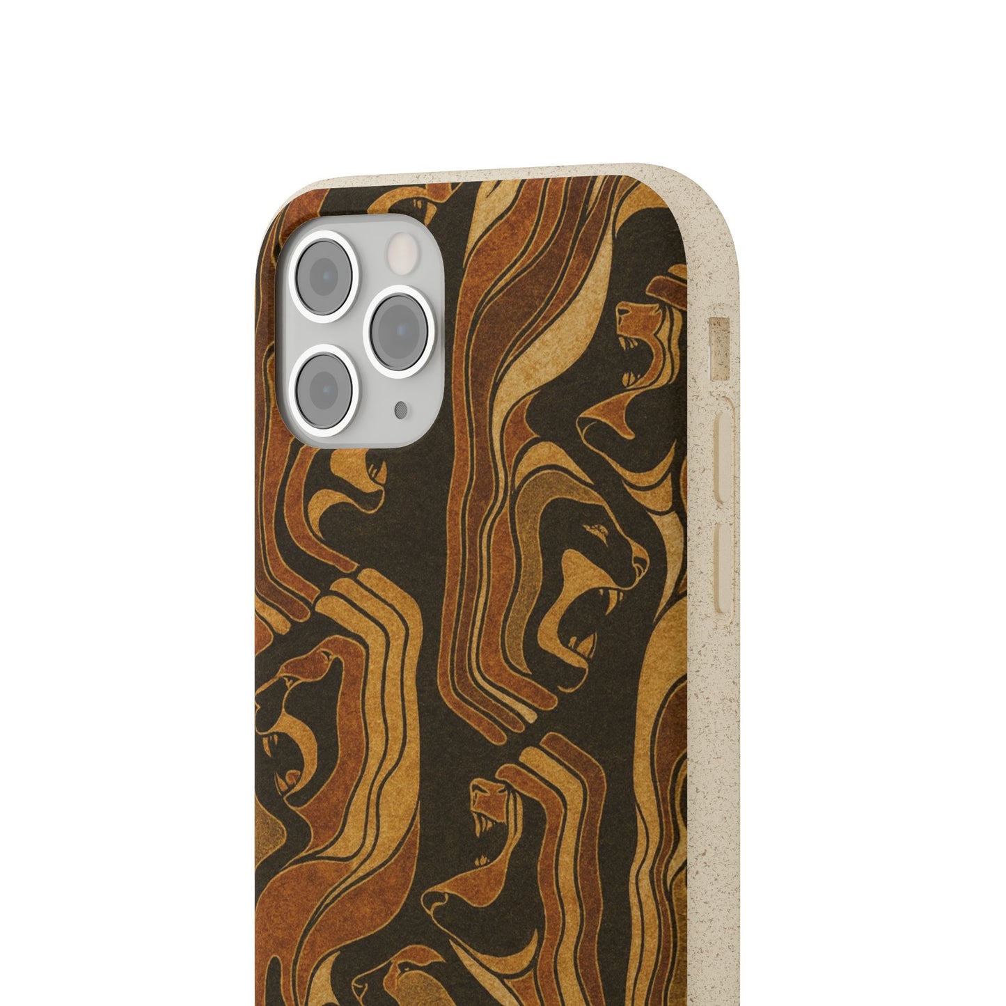 Wooden Wolves of Night - Biodegradable Case