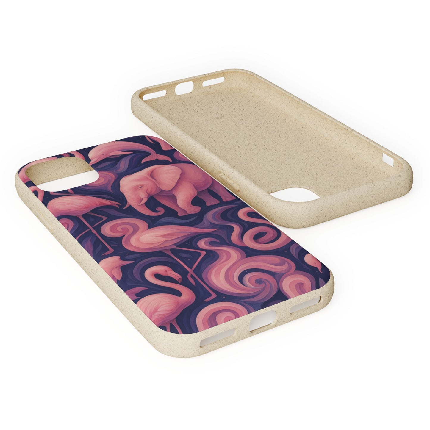 Pink Animalia - Biodegradable Case
