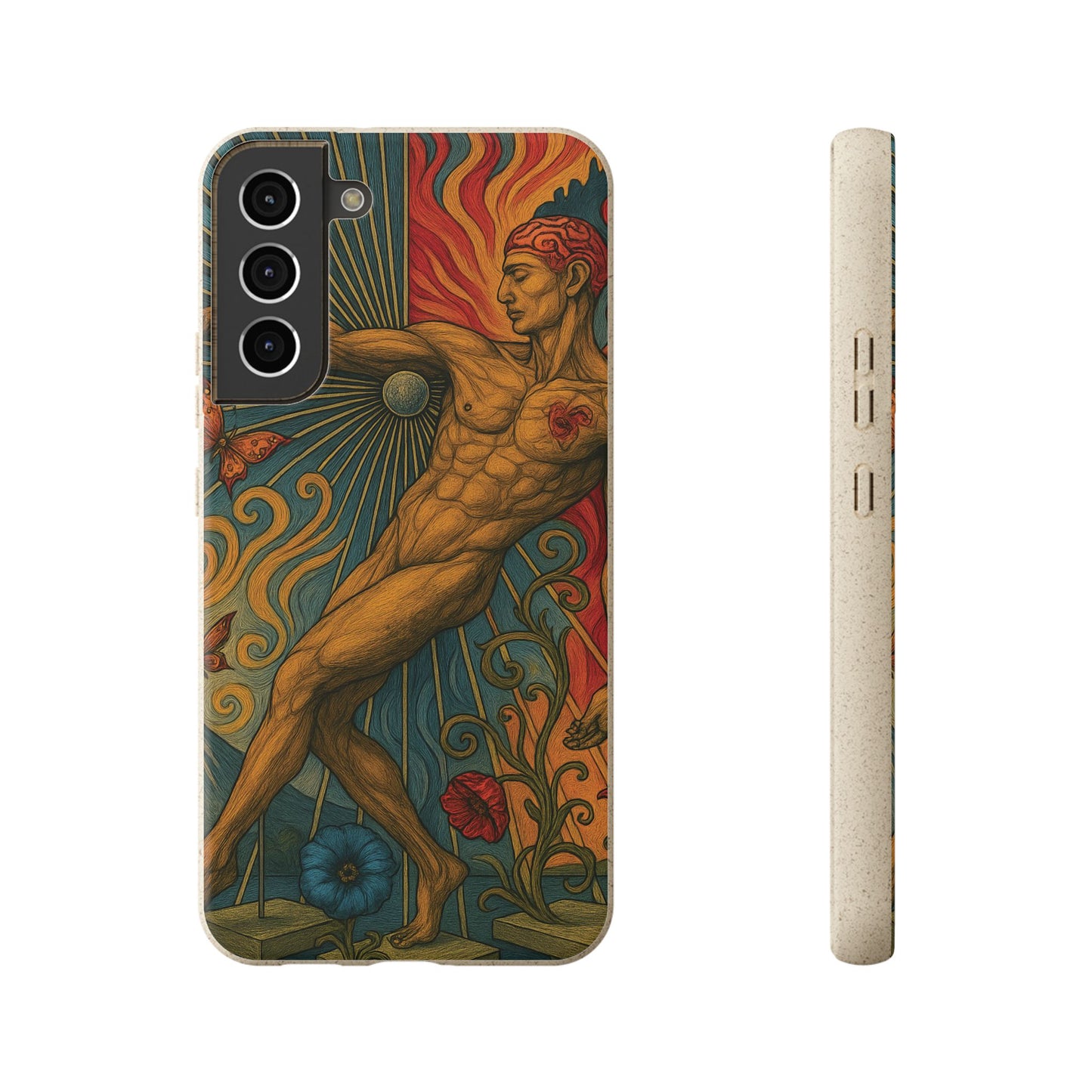 Mind, Spirit & Art - Biodegradable Case