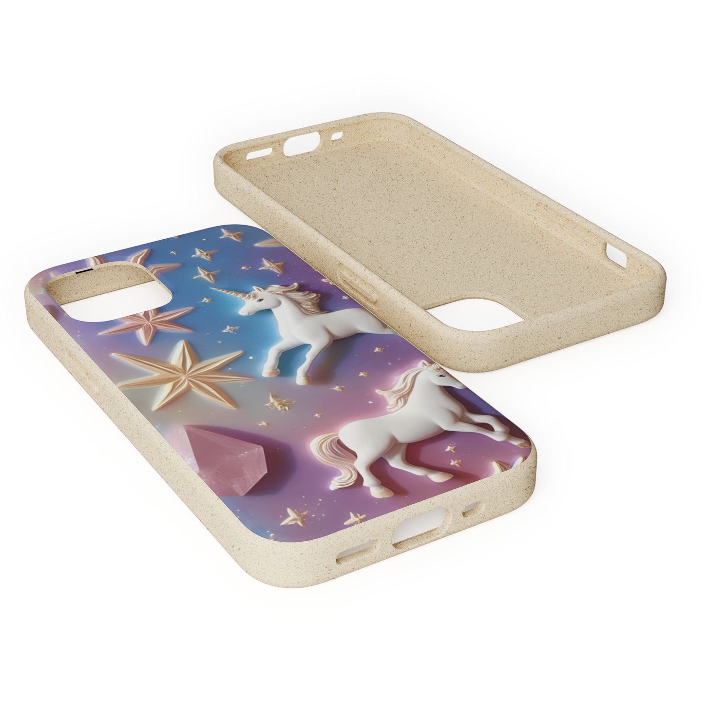 Unicorns & Gems - Biodegradable Case