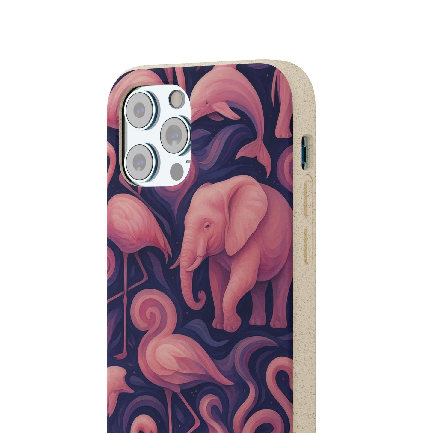 Pink Animalia - Biodegradable Case