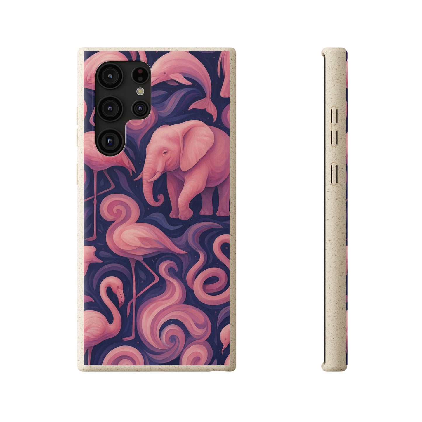 Pink Animalia - Biodegradable Case