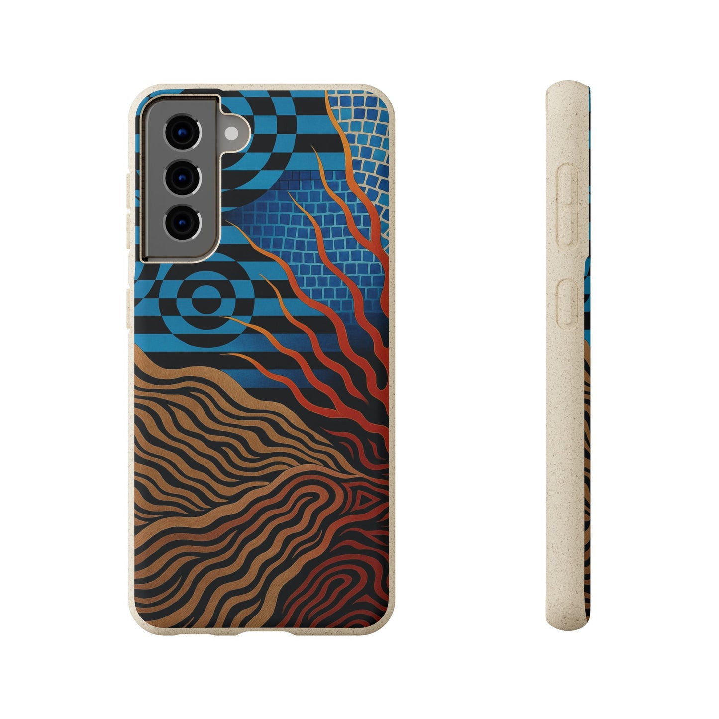 Disco Abstract Sunburst - Biodegradable Case