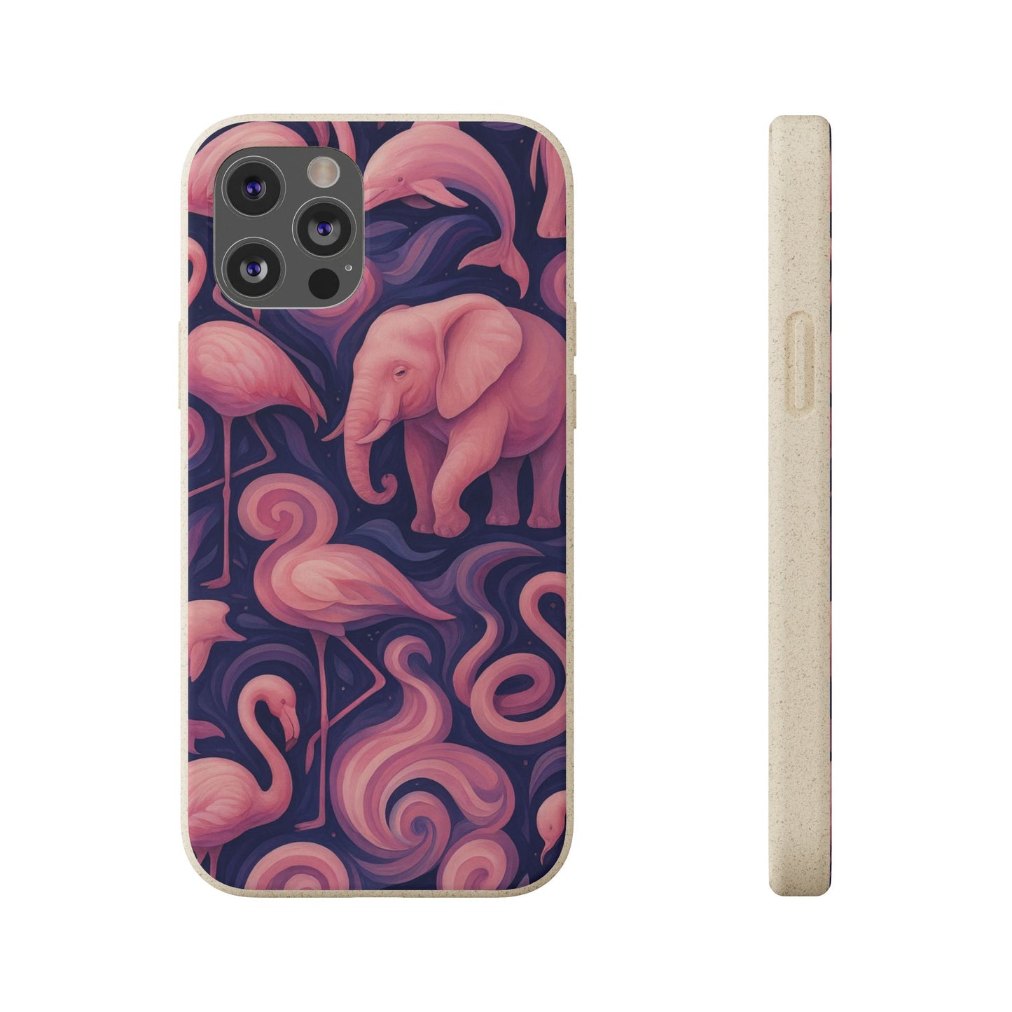 Pink Animalia - Biodegradable Case