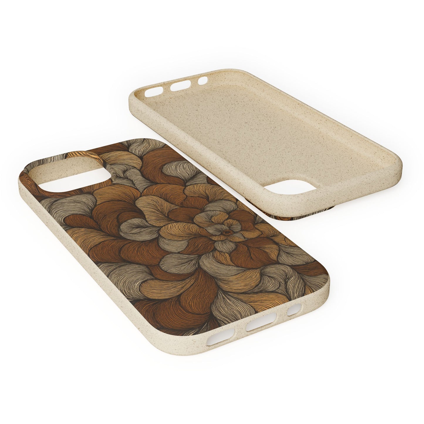Earthy Mushroom Pedals - Biodegradable Case
